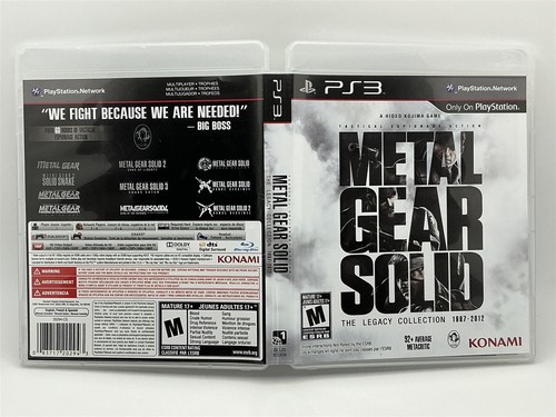 Metal gear solid the legacy - metal,